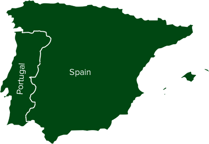 Portugal and Spain