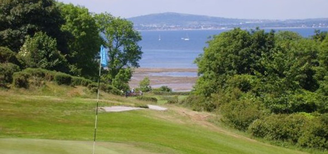 Royal Belfast Golf Course Overlooking the Sea