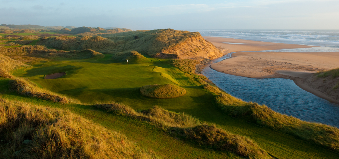 Play Trump International Golf Links, near Aberdeen, Scotland